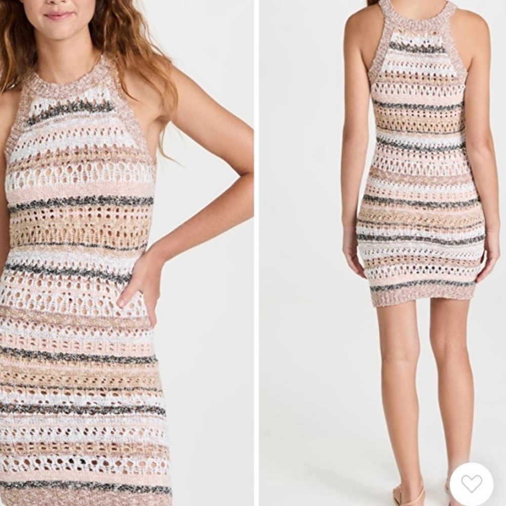 NWT SPIRITUAL Gangster crochet dress size Medium